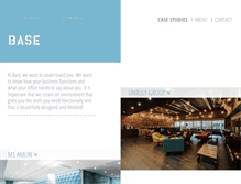 Tablet Screenshot of baseinteriors.com